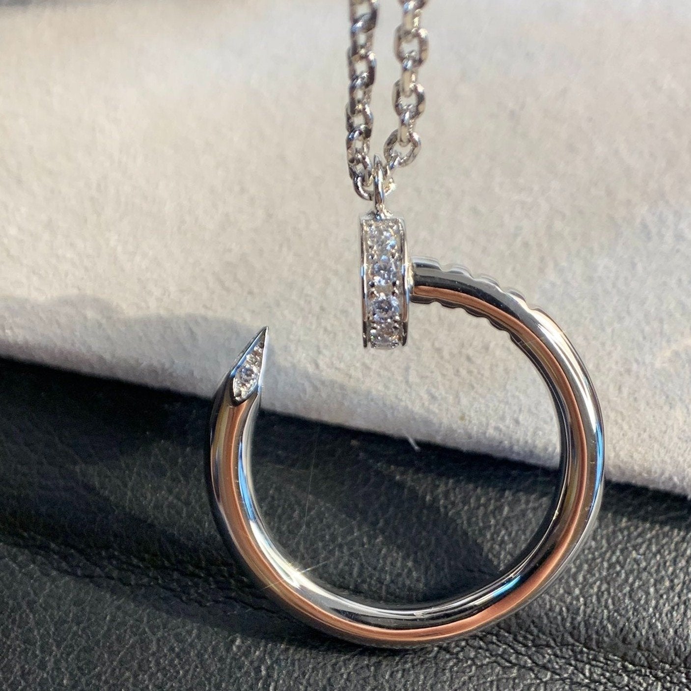 [Renovia Jewelry]JUSTE NECKLACE SILVER