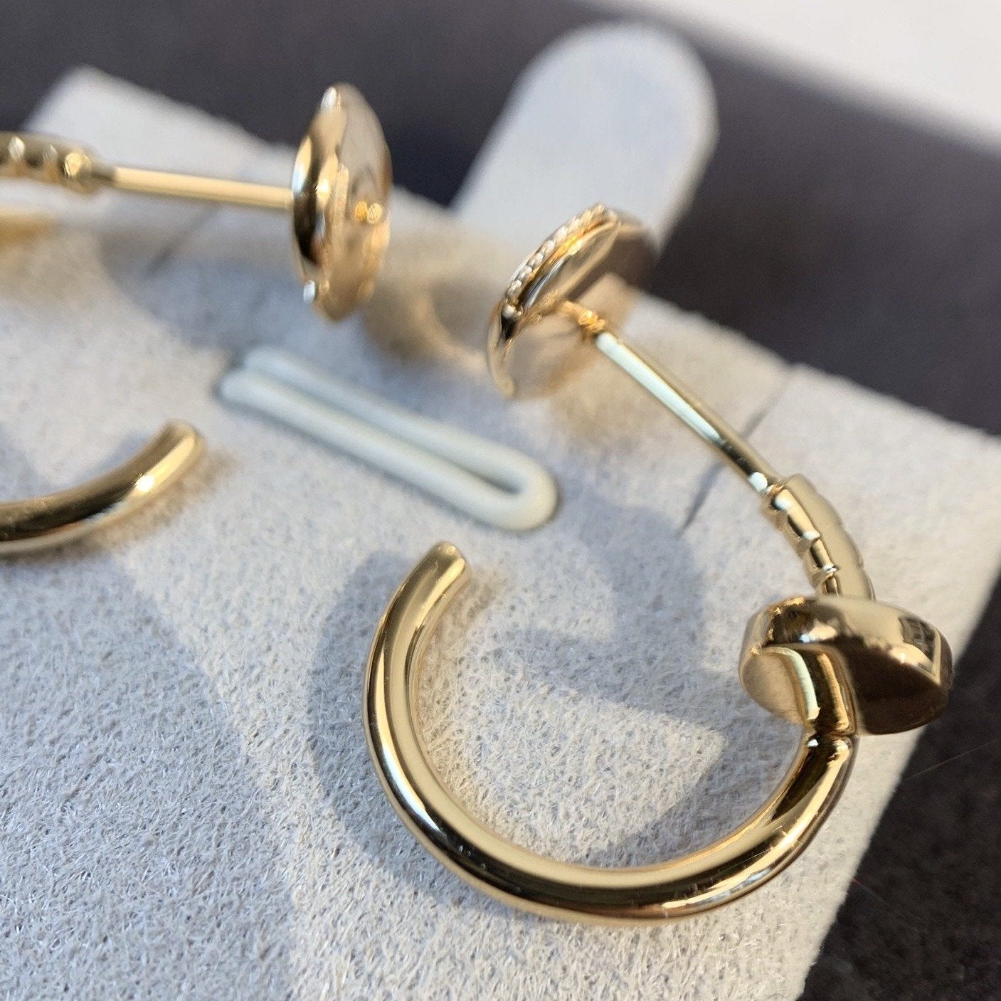 [Renovia Jewelry]JUSTE EARRINGS PINK GOLD