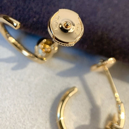 [Renovia Jewelry]JUSTE EARRINGS PINK GOLD