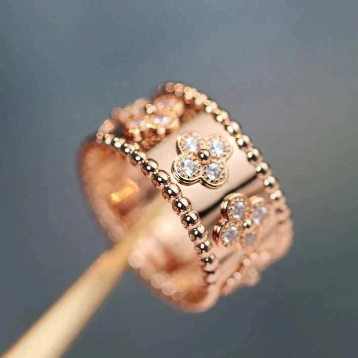 [Renovia Jewelry]CLOVER KALEIDOSCOPE RING 10MM