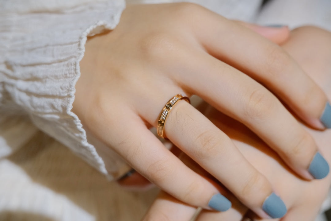 [Renovia Jewelry]LOVE RING 2.65MM DIAMOND