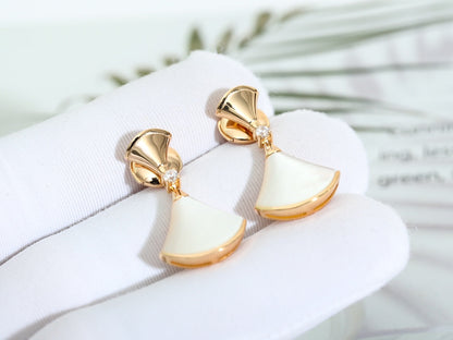 [Renovia Jewelry]ドリーム マザーオブパール ピンクゴールド ピアス