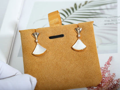[Renovia Jewelry]ドリーム マザーオブパール ピンクゴールド ピアス