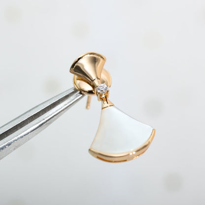 [Renovia Jewelry]ドリーム マザーオブパール ピンクゴールド ピアス