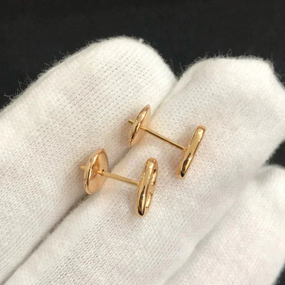 [Renovia Jewelry]チェーン スモールピアス ゴールド＆シルバー