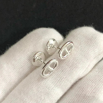 [Renovia Jewelry]チェーン スモールピアス ゴールド＆シルバー