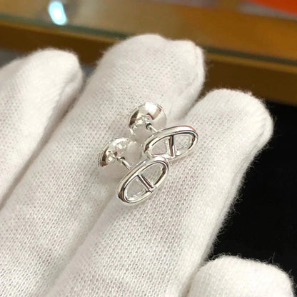 [Renovia Jewelry]チェーン スモールピアス ゴールド＆シルバー