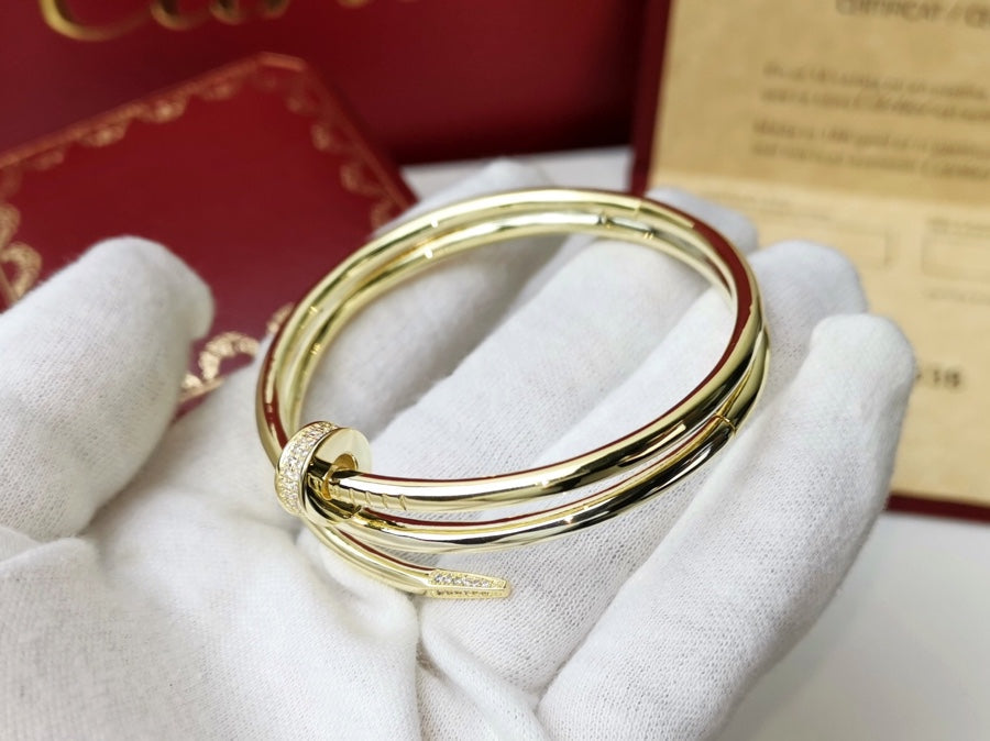 [Renovia Jewelry]JUSTE BRACELET 3.5MM DOUBLE ROW DIAMOND