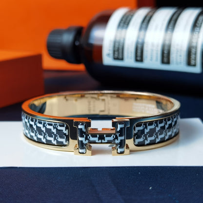 [Renovia Jewelry]H ホースブレスレット 12MM