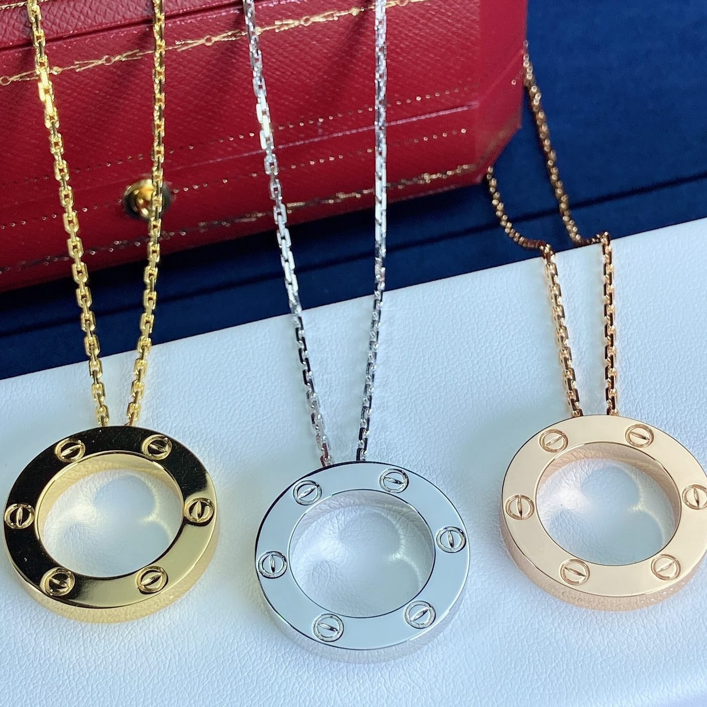 [Renovia Jewelry]LOVE NECKLACE 16MM