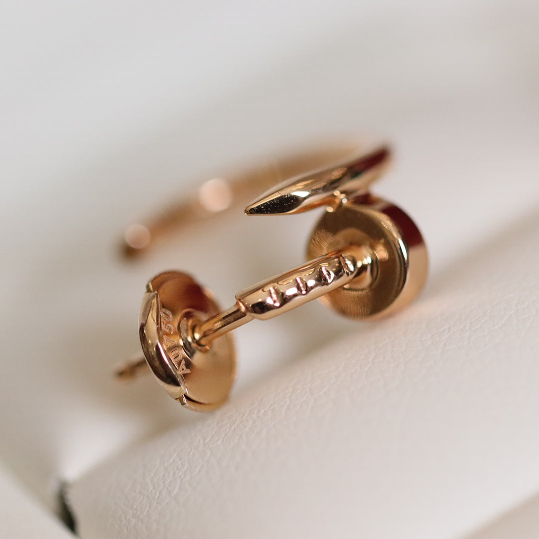 [Renovia Jewelry]JUSTE EARRINGS PINK GOLD