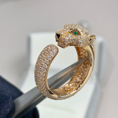 [Renovia Jewelry]PANTHERE PINK GOLD DIAMOND RING