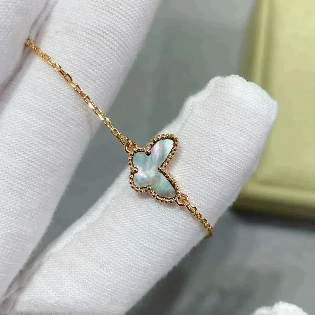 [Renovia Jewelry]BUTTERFLY DARK MOP バタフライブレスレット