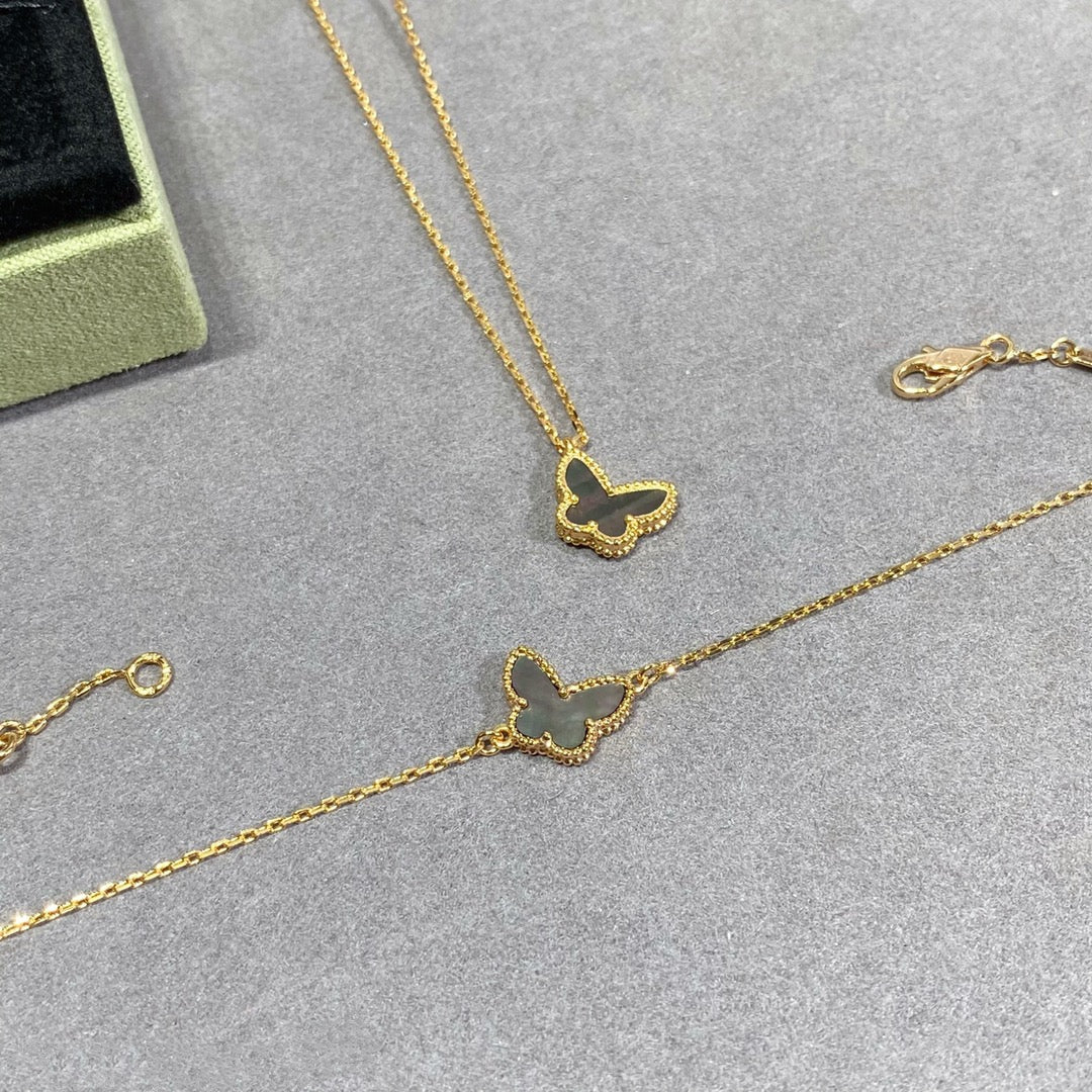 [Renovia Jewelry]BUTTERFLY DARK MOP バタフライブレスレット