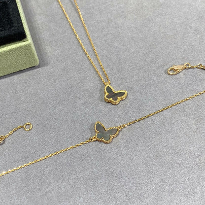 [Renovia Jewelry]BUTTERFLY DARK MOP バタフライブレスレット