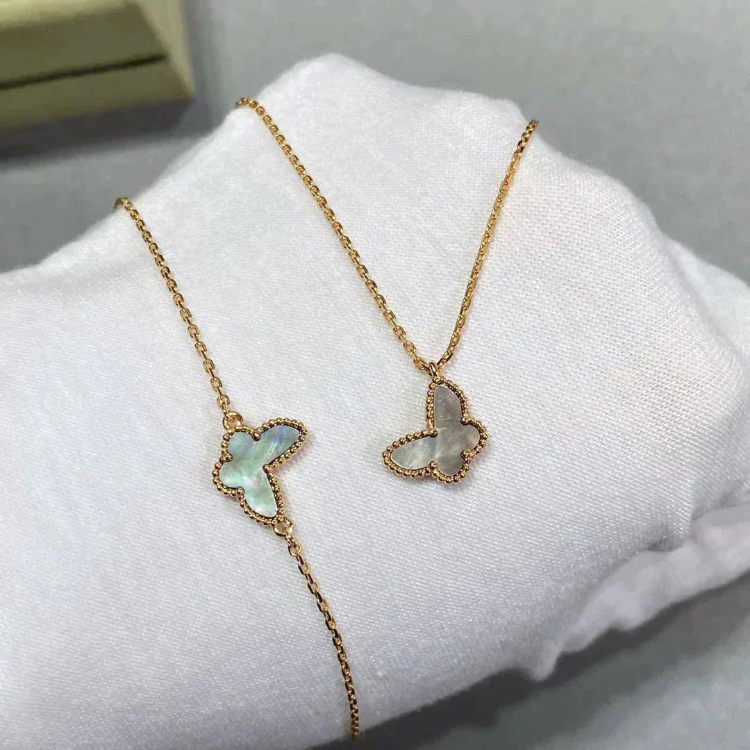 [Renovia Jewelry]BUTTERFLY DARK MOP バタフライブレスレット