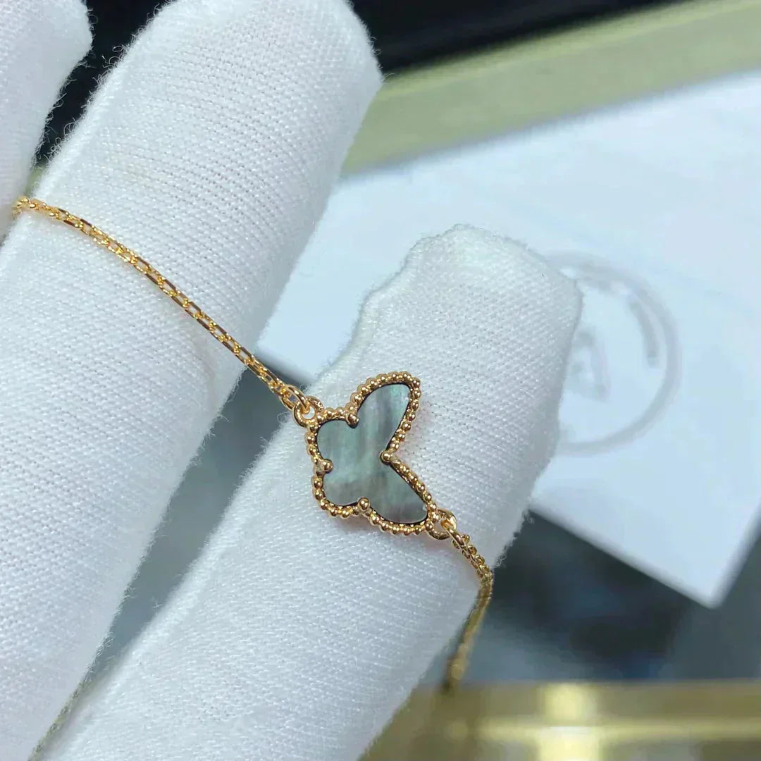 [Renovia Jewelry]BUTTERFLY DARK MOP バタフライブレスレット
