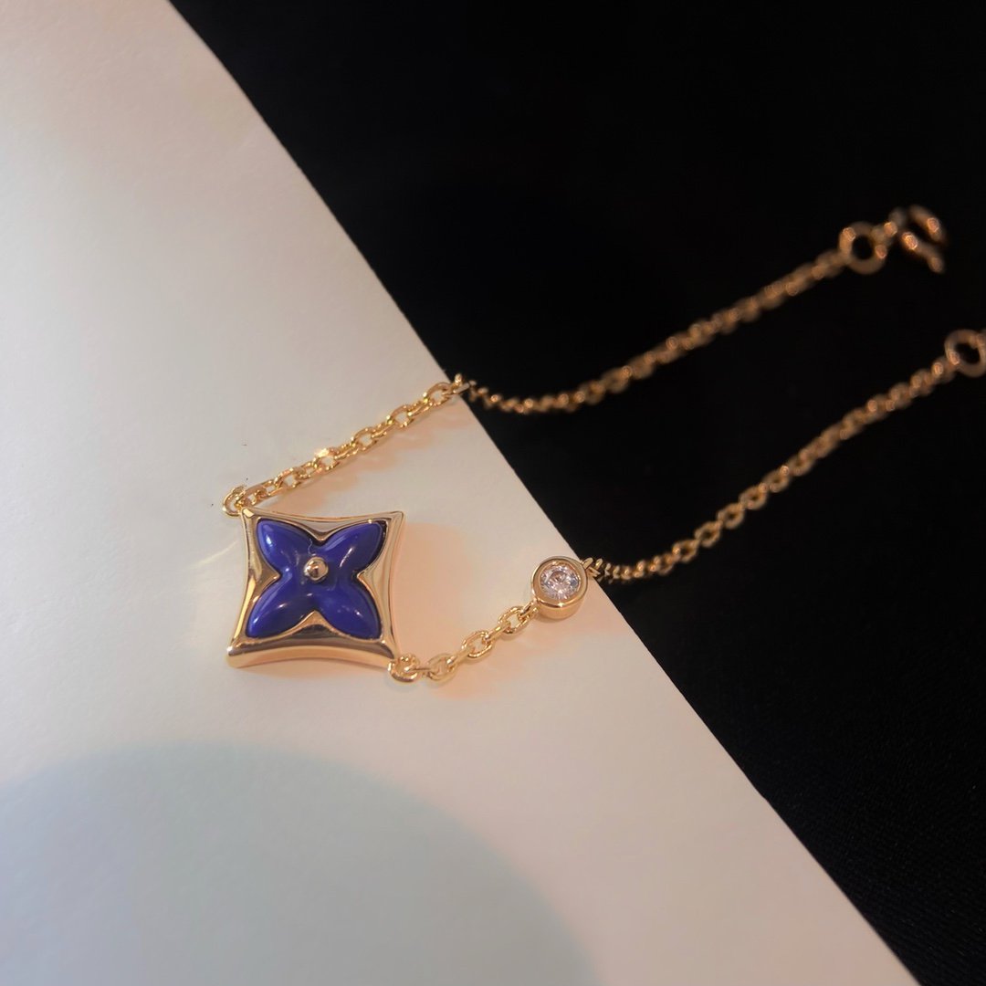 [Renovia Jewelry]カラースター ピンクゴールド ダイヤモンド ブレスレット