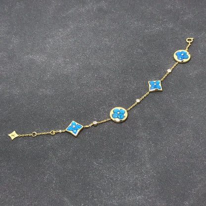 [Renovia Jewelry]STAR AND SUN TURQUOISE 4 MOTIFS 3 DIAMONDS