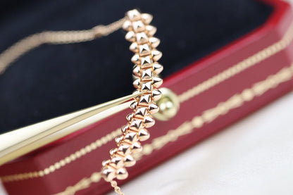 [Renovia Jewelry]CLASH PINK GOLD NECKLACE