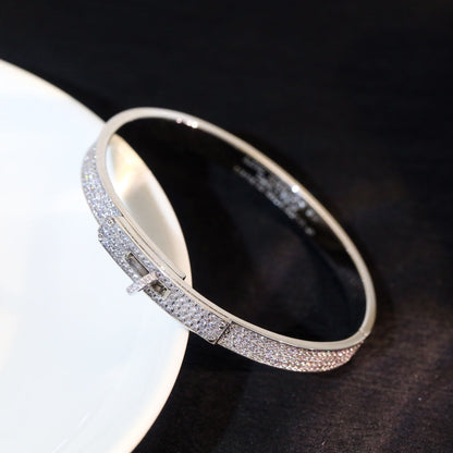[Renovia Jewelry]KELLYブレスレット ダイヤモンド パヴェ