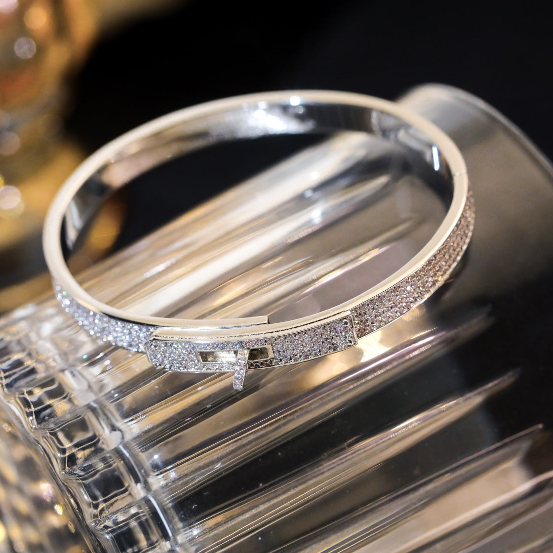 [Renovia Jewelry]KELLYブレスレット ダイヤモンド パヴェ