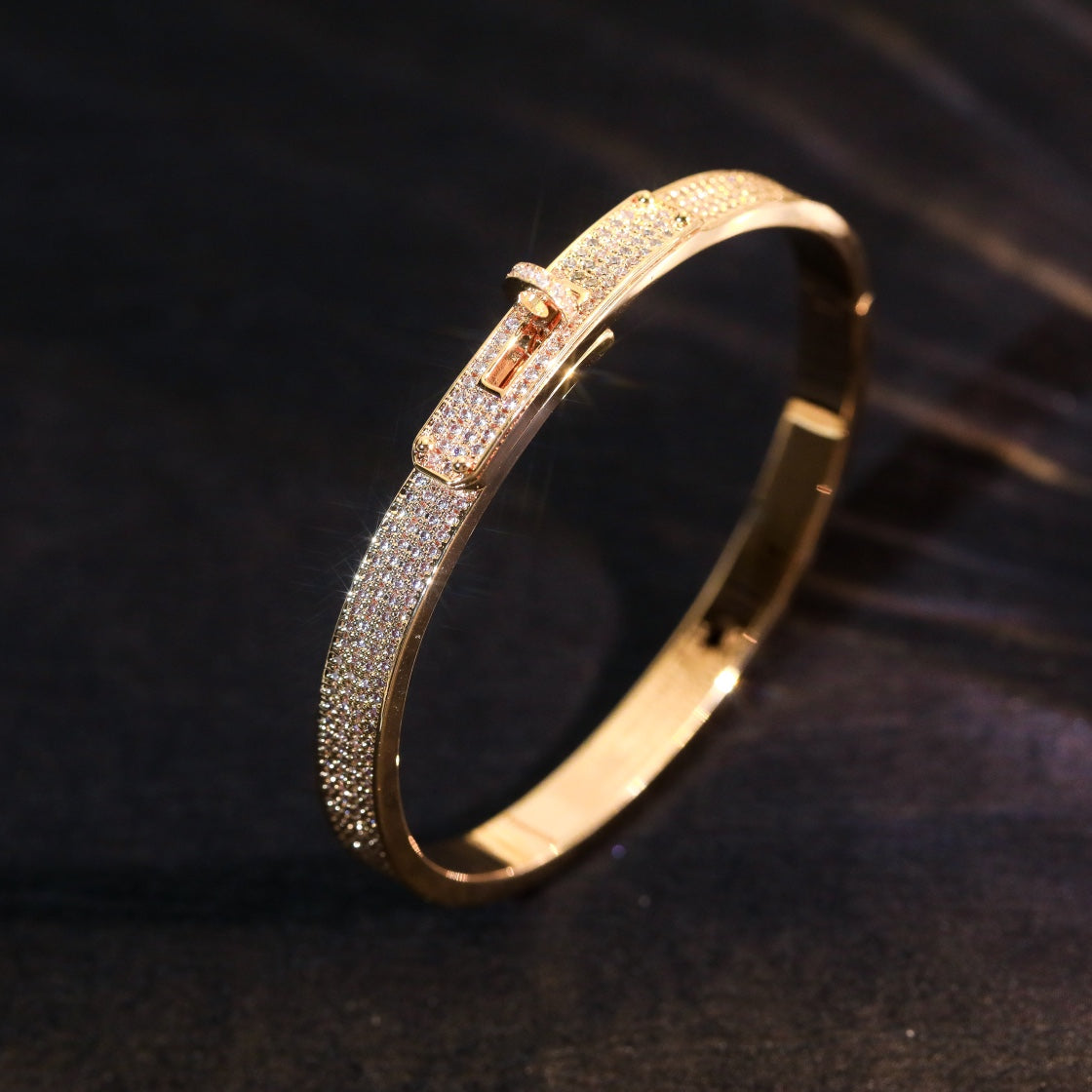 [Renovia Jewelry]KELLYブレスレット ダイヤモンド パヴェ