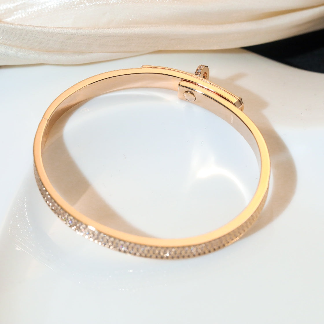 [Renovia Jewelry]KELLYブレスレット ダイヤモンド パヴェ
