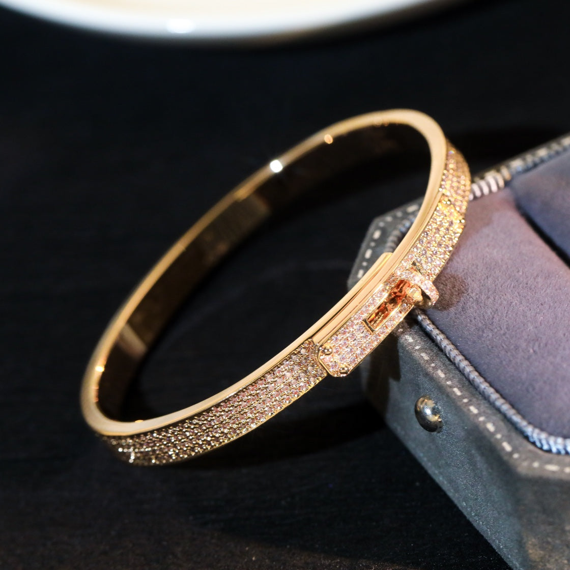[Renovia Jewelry]KELLYブレスレット ダイヤモンド パヴェ