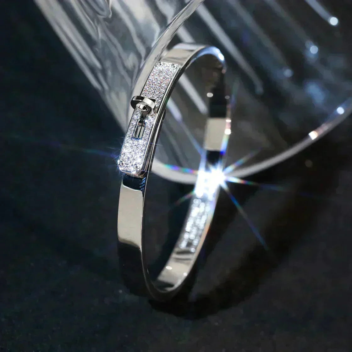 [Renovia Jewelry]ケリー シルバーダイヤモンドブレスレット