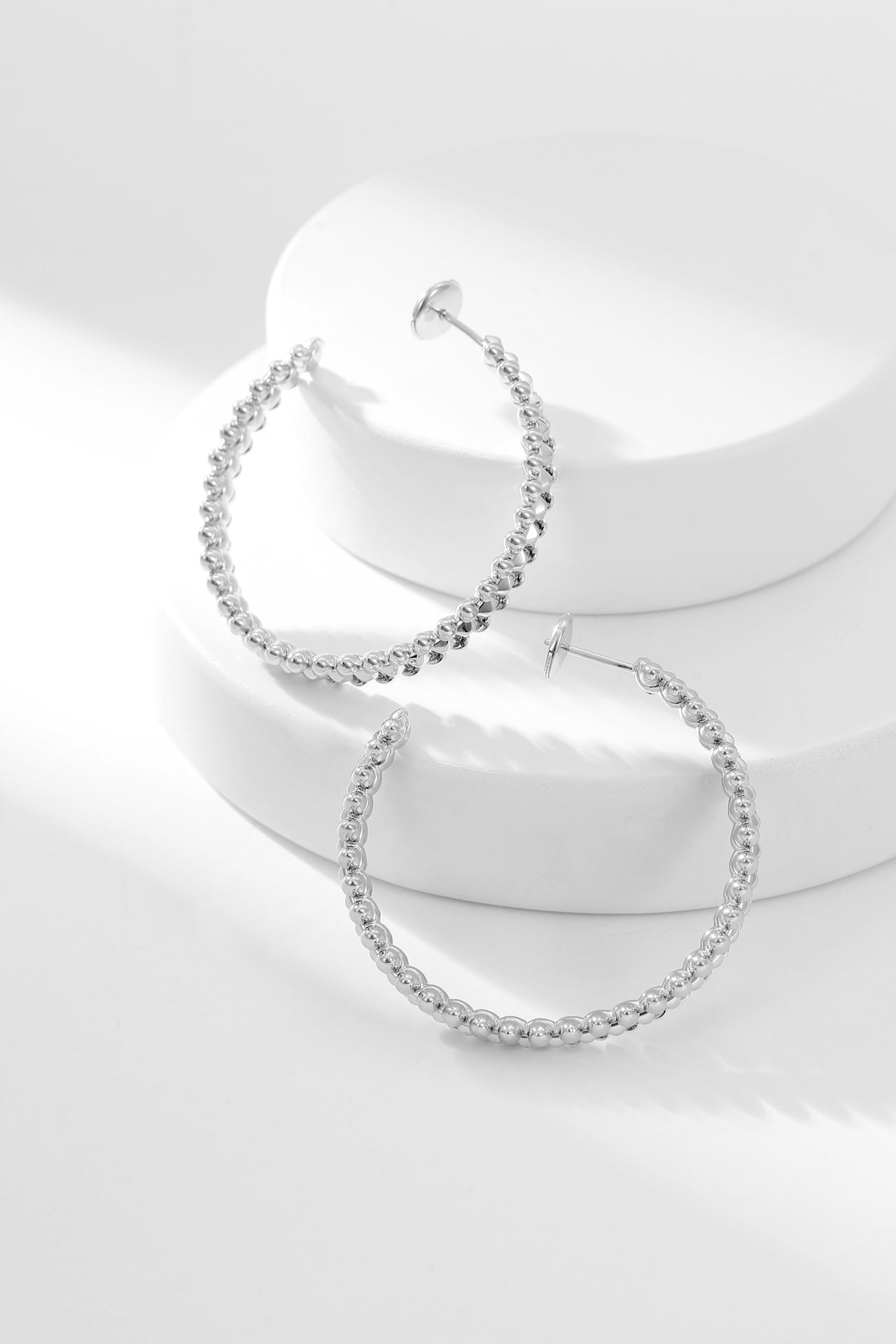 [Renovia Jewelry]CLASH HOOP EARRINGS