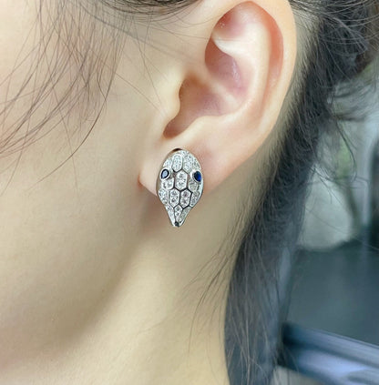 [Renovia Jewelry]セルパン ダイヤモンド スタッド ピアス