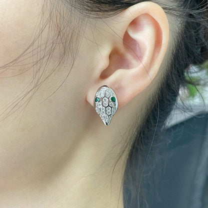 [Renovia Jewelry]セルパン ダイヤモンド スタッド ピアス