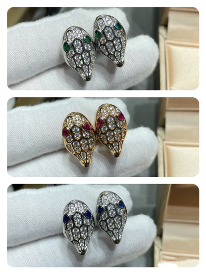 [Renovia Jewelry]セルパン ダイヤモンド スタッド ピアス