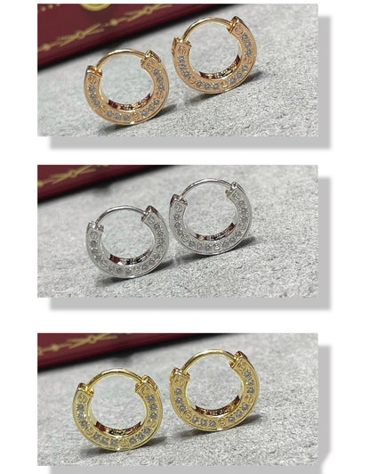 [Renovia Jewelry]LOVE DIAMOND EARRINGS
