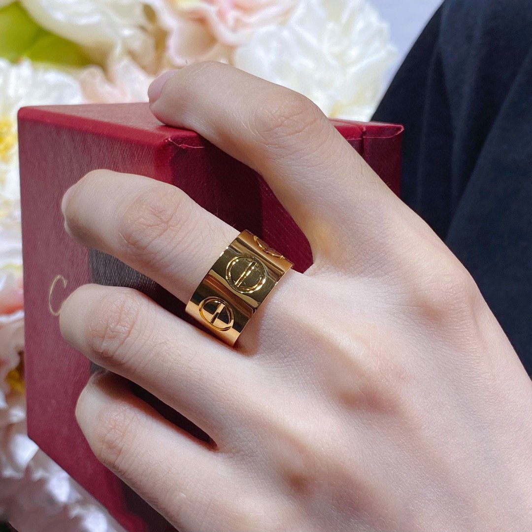 [Renovia Jewelry]LOVE 11MMラージリング