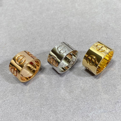 [Renovia Jewelry]LOVE 11MMラージリング