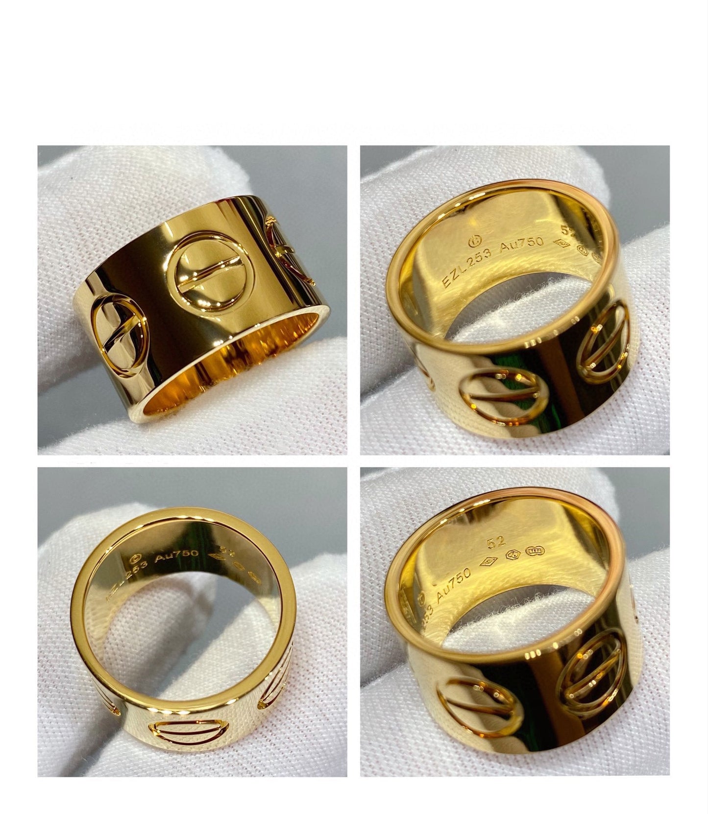 [Renovia Jewelry]LOVE 11MMラージリング