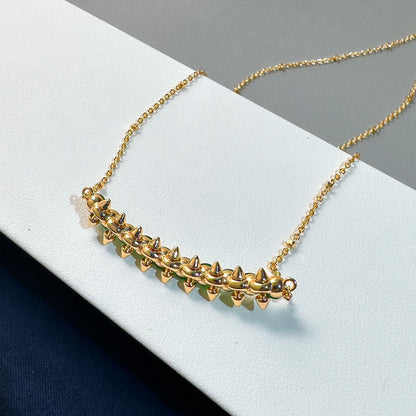[Renovia Jewelry]New Arrival: Green Bead Rivet Necklace