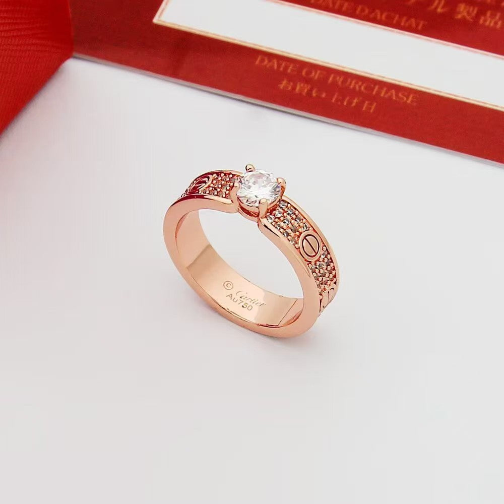 [Renovia Jewelry]Starry Sky Diamond Ring