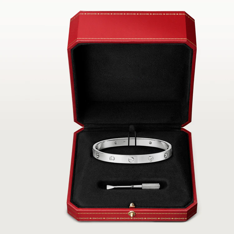 [Renovia Jewelry]LOVE BRACELET 6.1MM 4 DIAMONDS