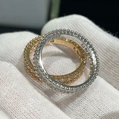 [Renovia Jewelry]ペルレ ダイヤモンド ローズゴールド リング