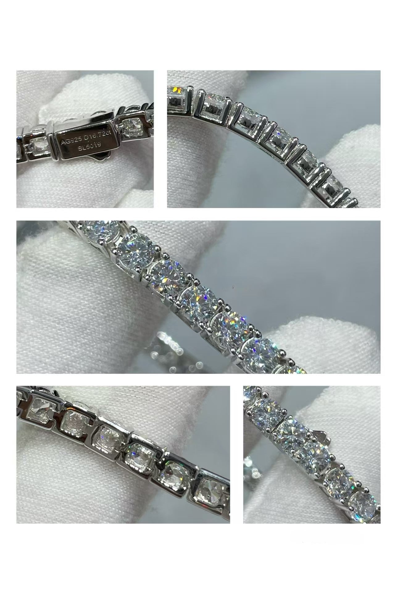 [Renovia Jewelry jewelrys]TENNIS BRACELET WITH FULL DIAMOND SETTING