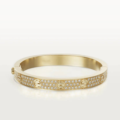 [Renovia Jewelry]LOVE BRACELET 6.1MM DIAMOND-PAVED