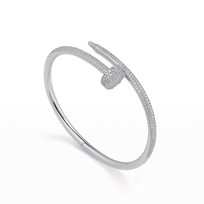 [Renovia Jewelry]JUSTE BRACELET 3.5MM ALL DIAMONDS