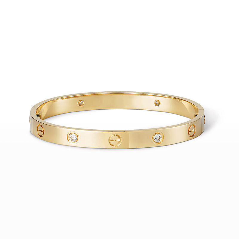 [Renovia Jewelry]LOVE BRACELET 6.1MM 4 DIAMONDS