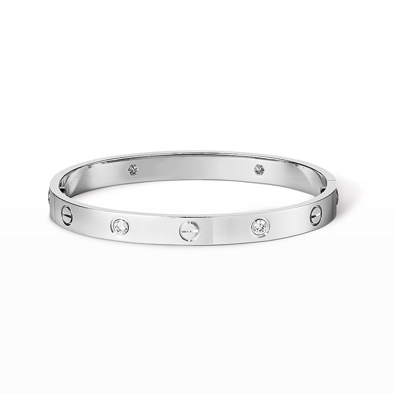 [Renovia Jewelry]LOVE BRACELET 6.1MM 4 DIAMONDS