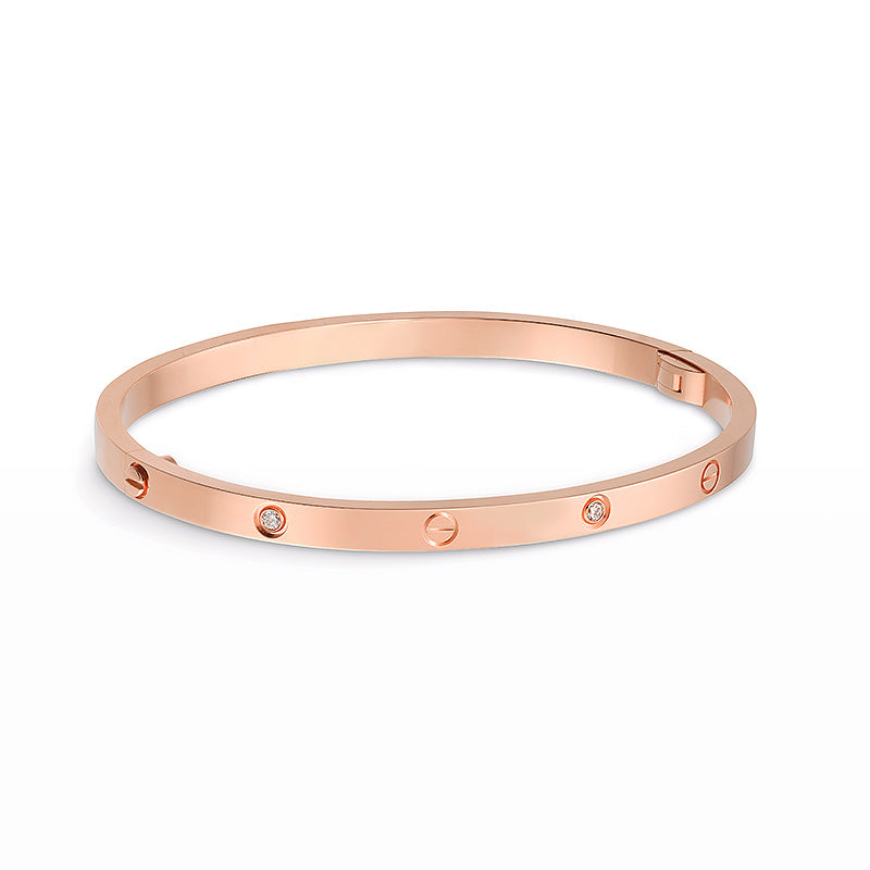 [Renovia Jewelry]LOVE BRACELET 3.65MM 6 DIAMONDS