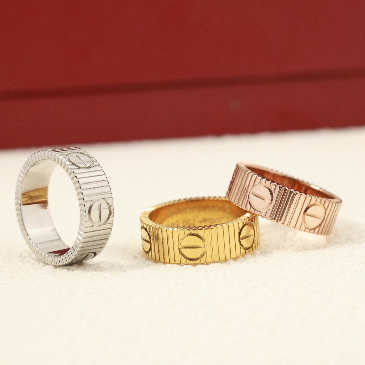 [Renovia Jewelry] 2025 NEW LOVE RING BRUSHED STYLE