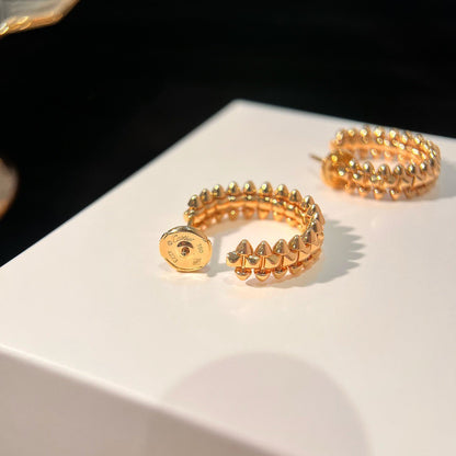 [Renovia Jewelry]CLASH SMALL HOOP EARRINGS